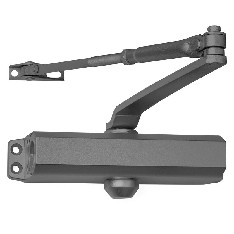 Lawrence Medium Duty Commercial Automatic Door Closer - Surface-Mounted Auto Door Closer for Home, Garage & Light Commercial Door Use - Embassy Series LH534 - Image 1